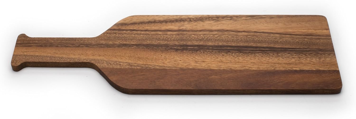 Wine Bottle Cutting Board – Acacia Wood