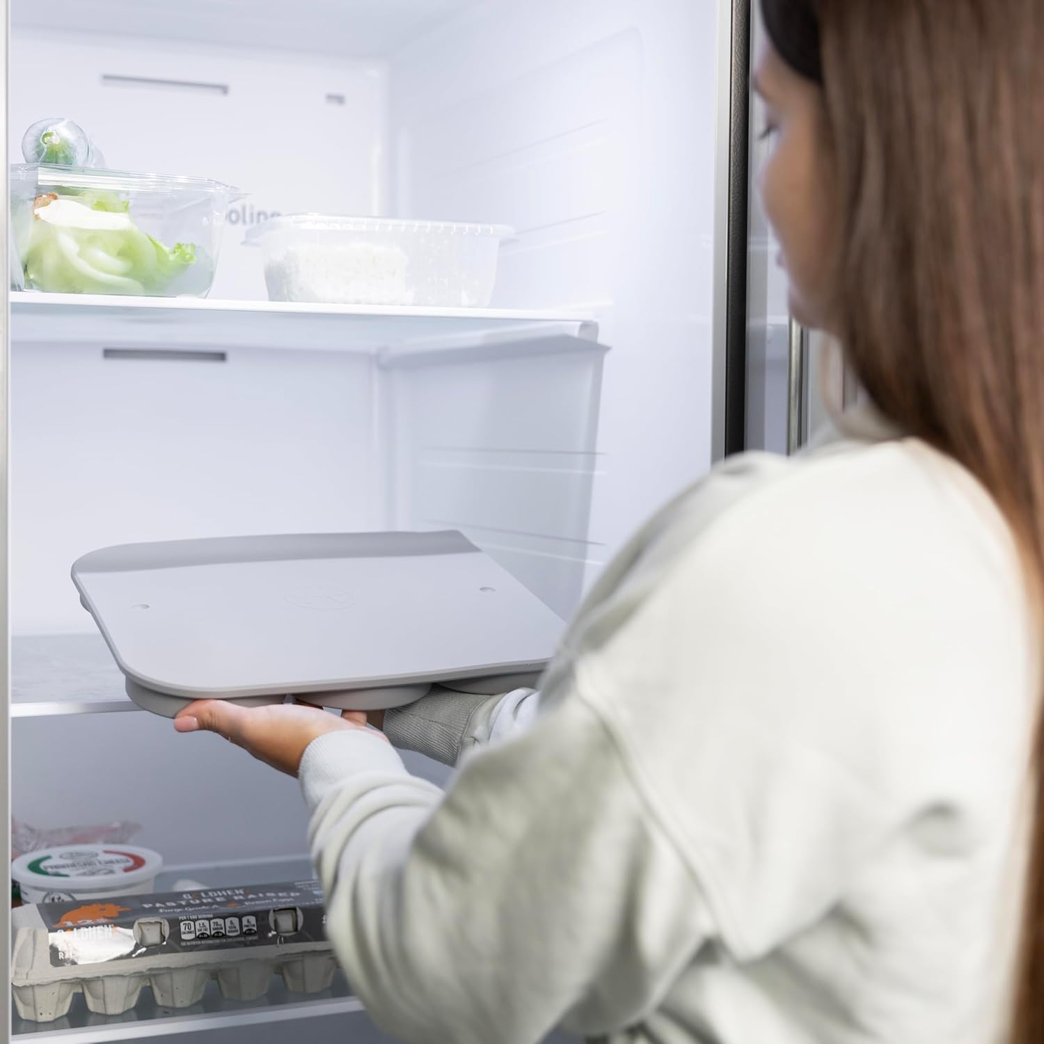 Outset Burger Patty Maker & Freezer Storage
