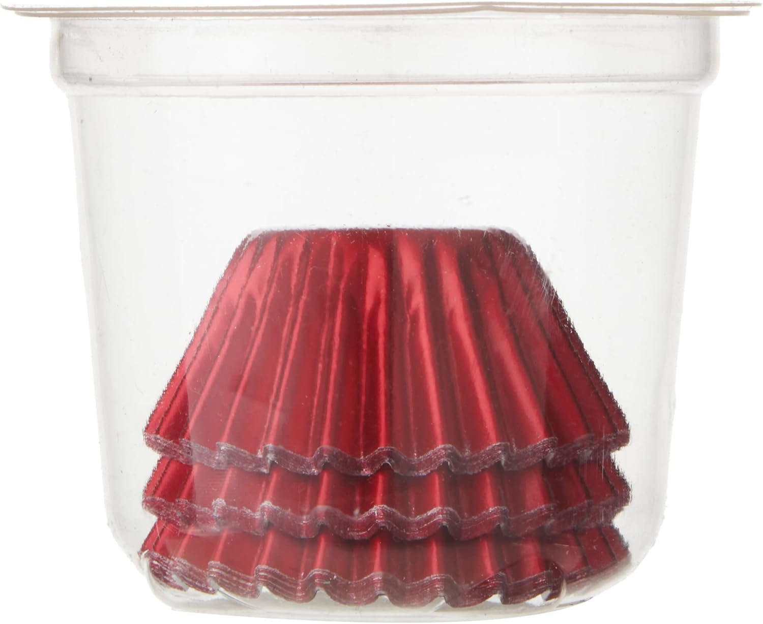 Fox Run Red Foil Petit Four Baking Cups Set of 48