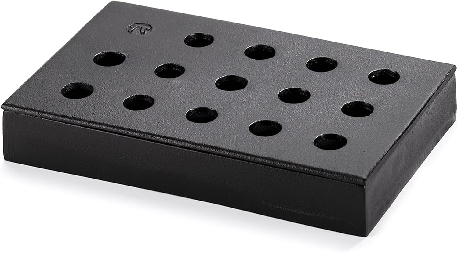 Outset Cast Iron Wood-Chip Smoking Box – 8" × 5"