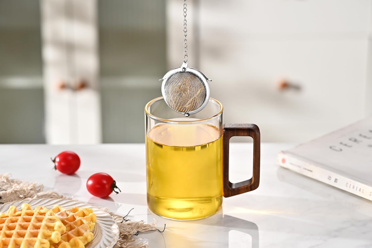 Fox Run Yellow Daisy Mesh Tea Infuser