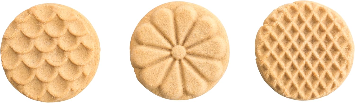 Nordic Ware Heirloom Cast Cookie Stamps, Set of 3