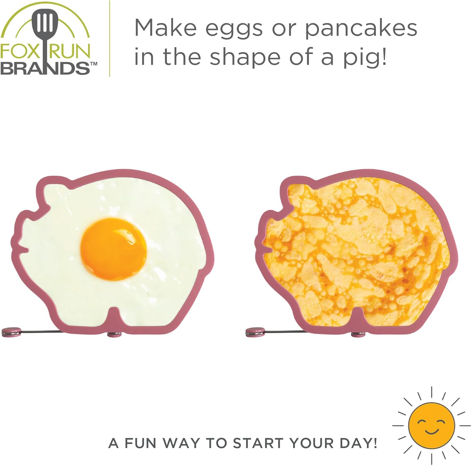 Fox Run Pig Shaped Egg Ring