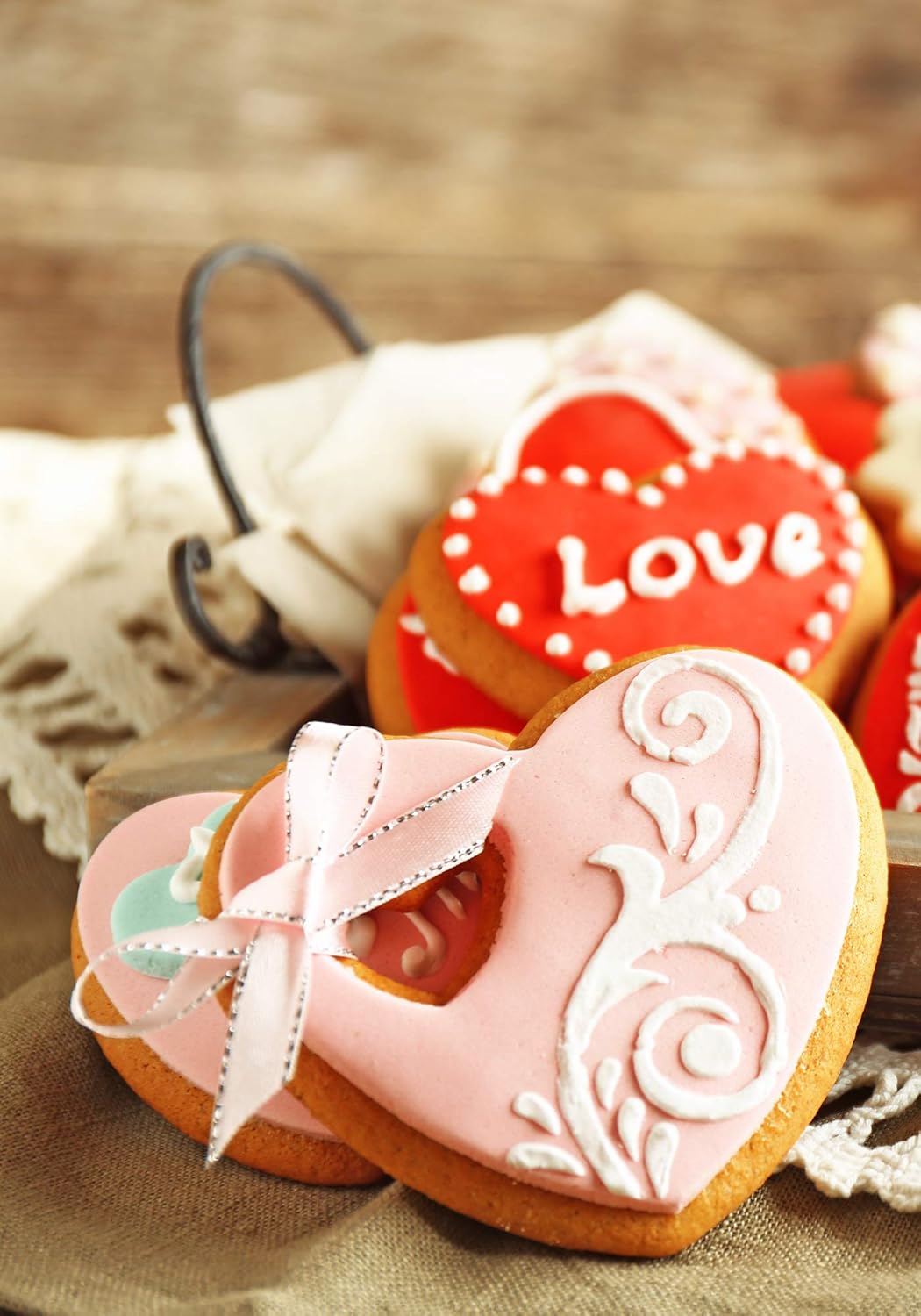 Fox Run Heart Cookie Cutter Set