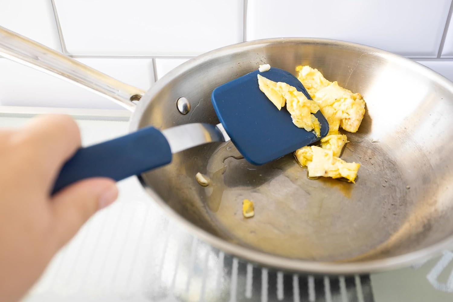 Fox Run Small Silicone Spatula – Navy Blue