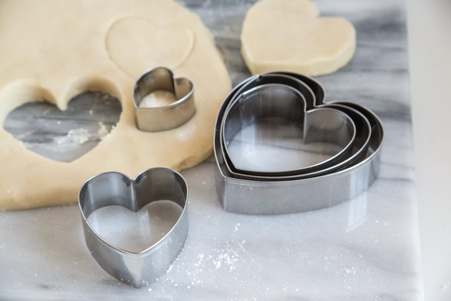 Fox Run Heart Cookie Cutter Set