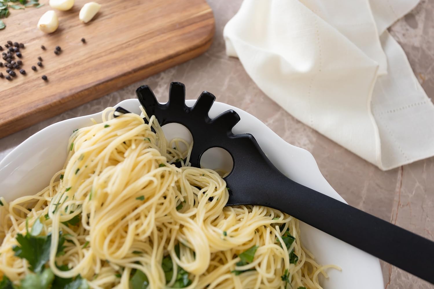 Fox Run Black Nylon Spaghetti Server