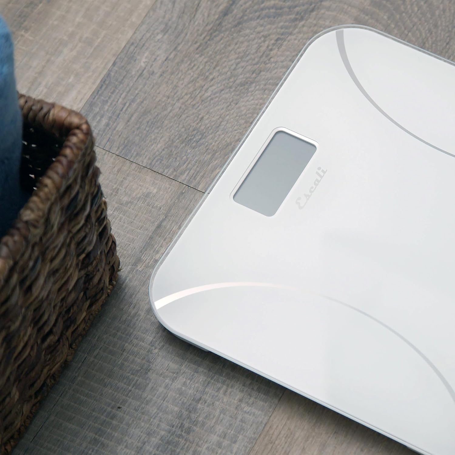 Escali Kinetic Bathroom Scale – White