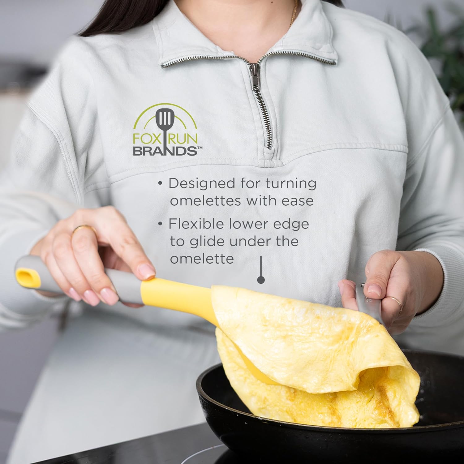Fox Run Silicone Quesadilla And Omelet Spatula