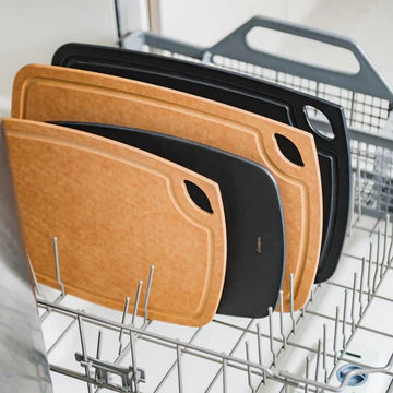 Cuisipro Fibre Wood Board – 10" x 15.75" x 0.25" / 27 x 40 x 0.6 cm – Slate Cuisipro by Kitchen Niche