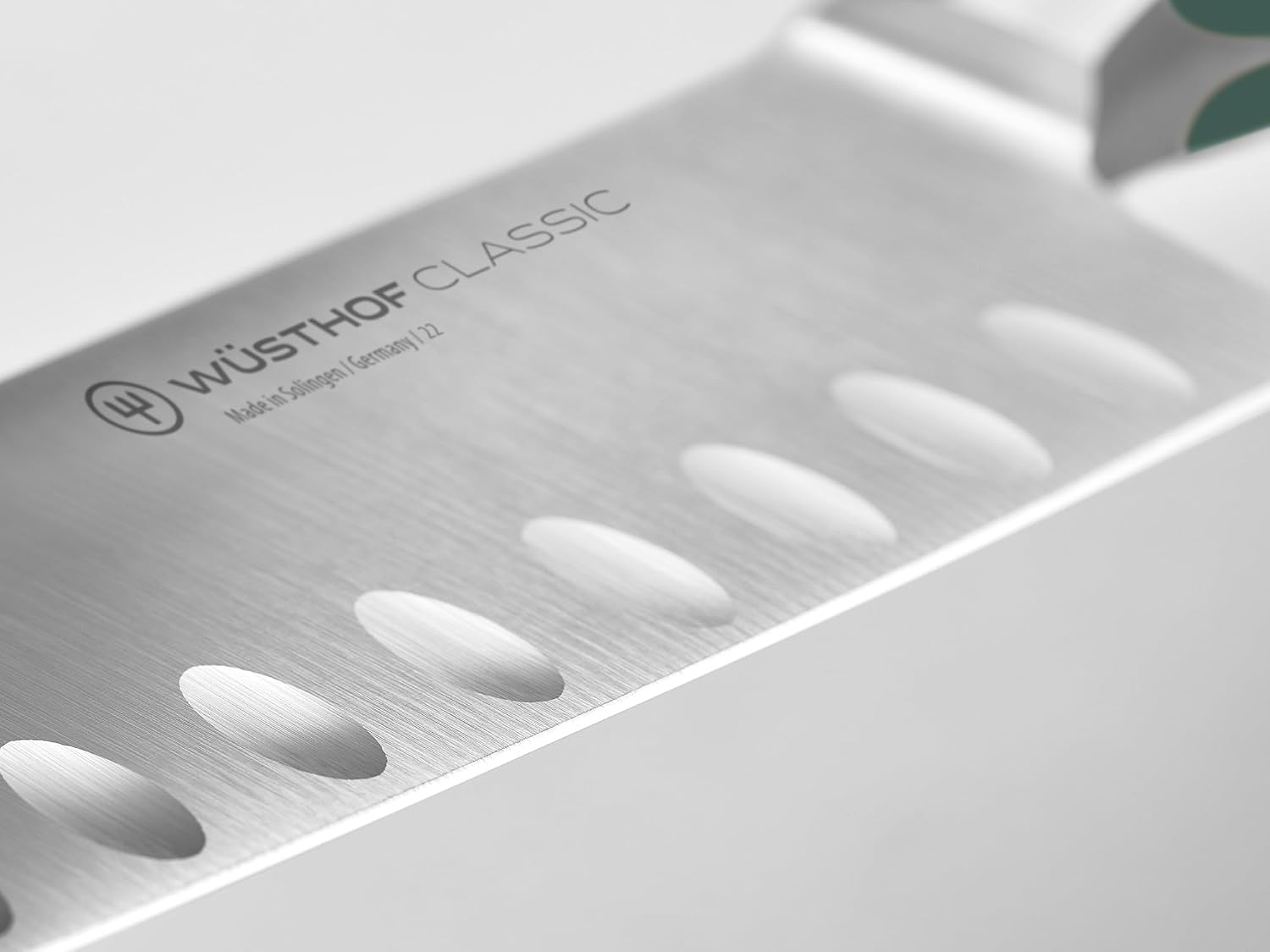 Wüsthof Classic Fresh Rosemary Hollow Ground Santoku Knife – 7"