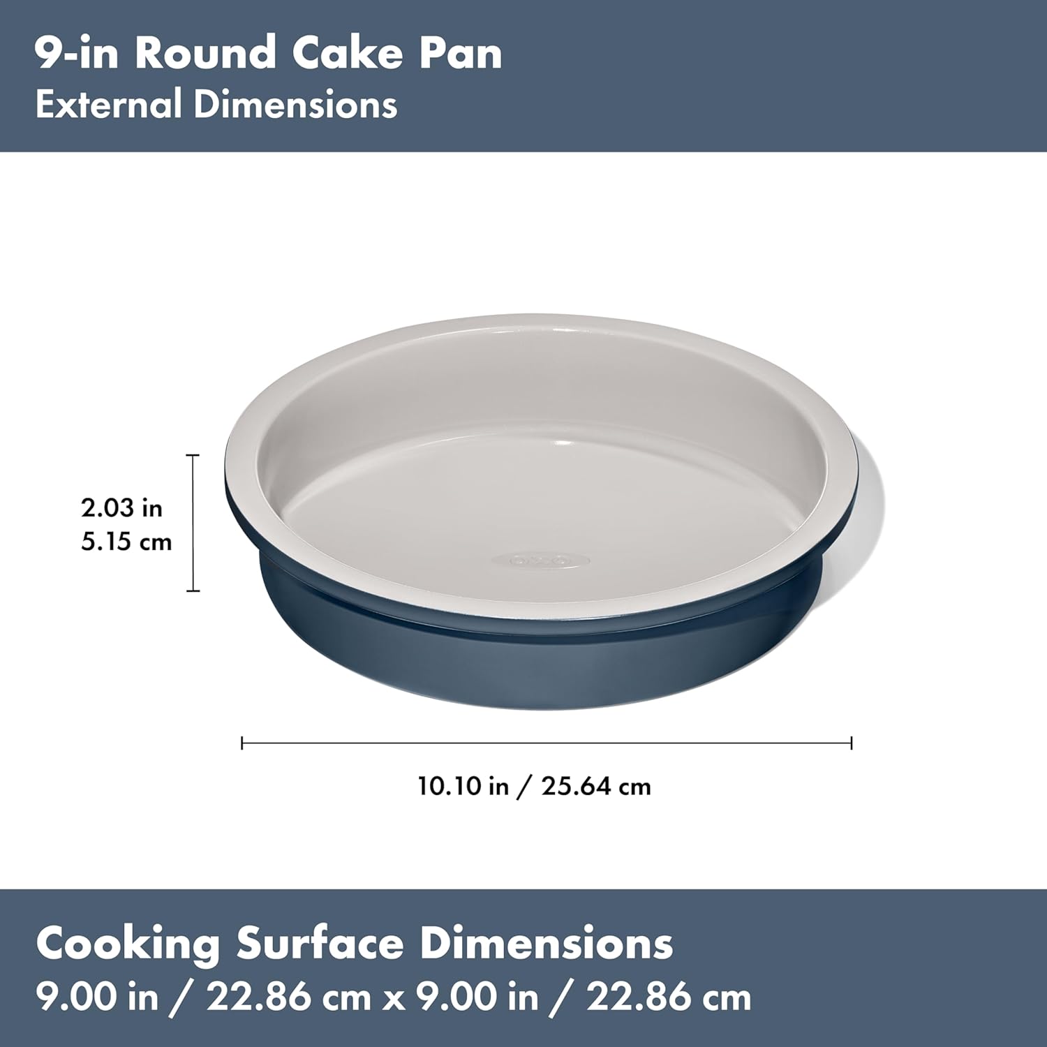 OXO Pro Ceramic Coated Round Cake Pan – 9"