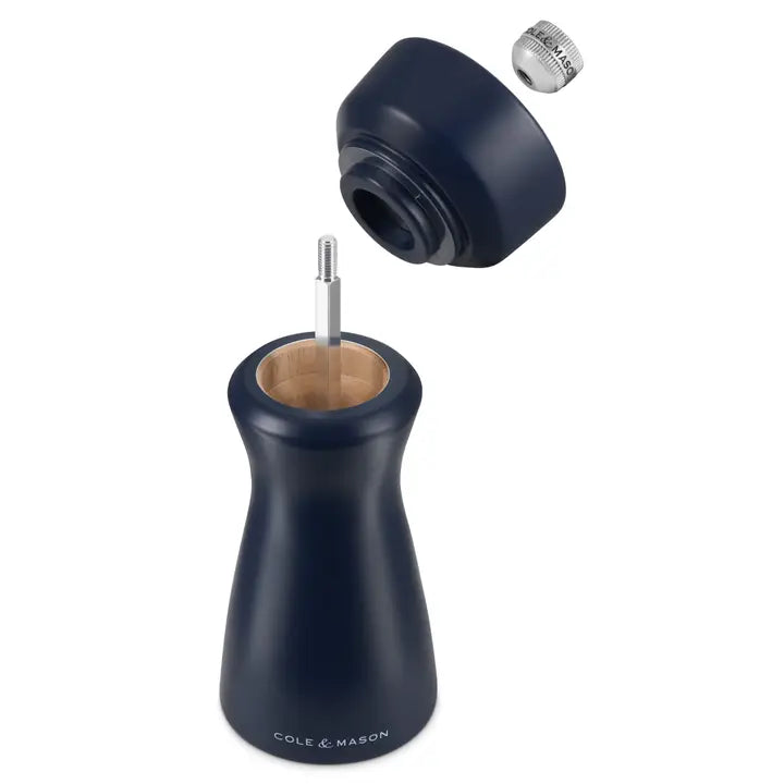 Cole & Mason Kenton Salt/Pepper Mill – Persian Blue – 6" / 15 cm