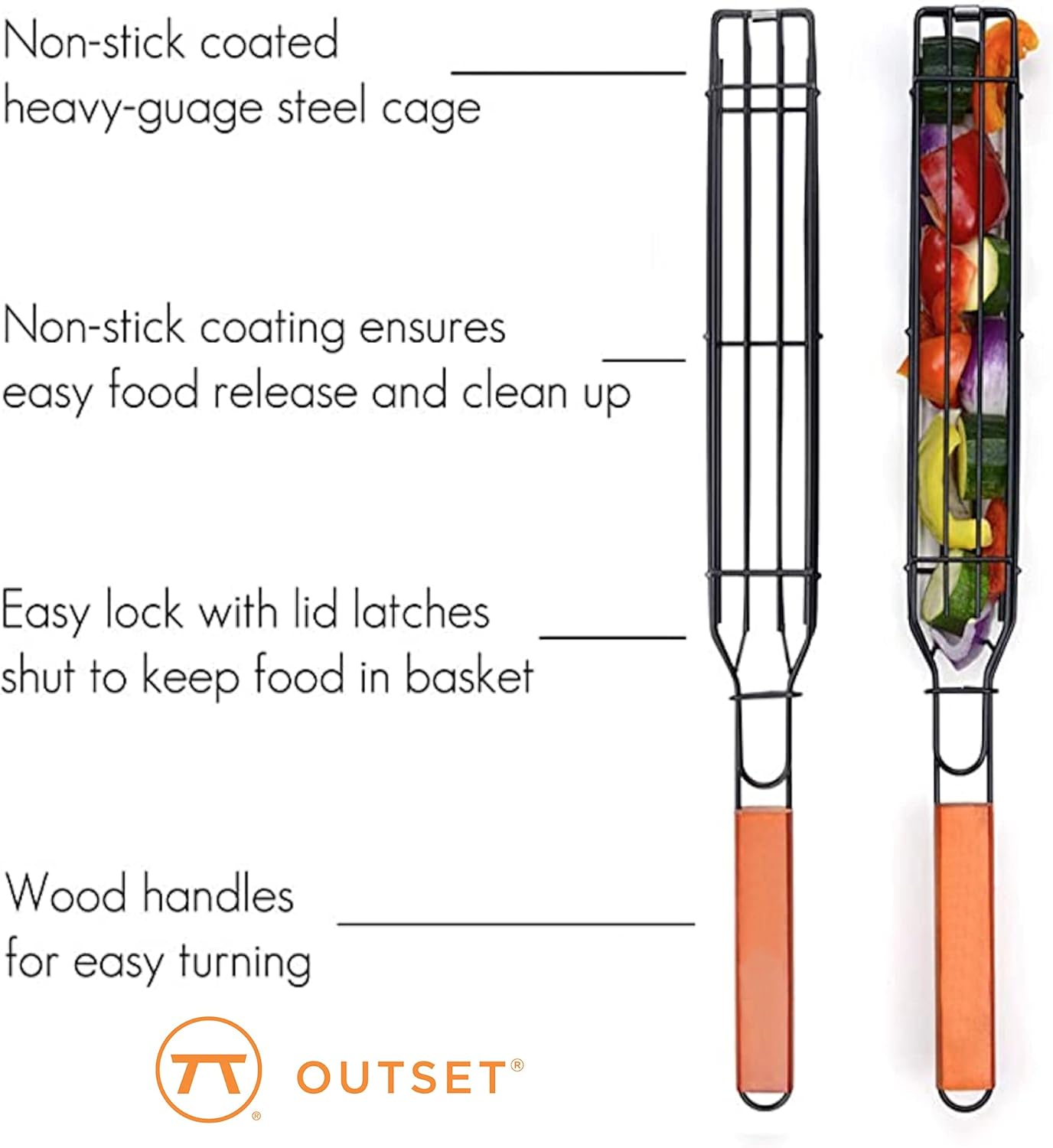 Outset Kabob Basket Set of 4