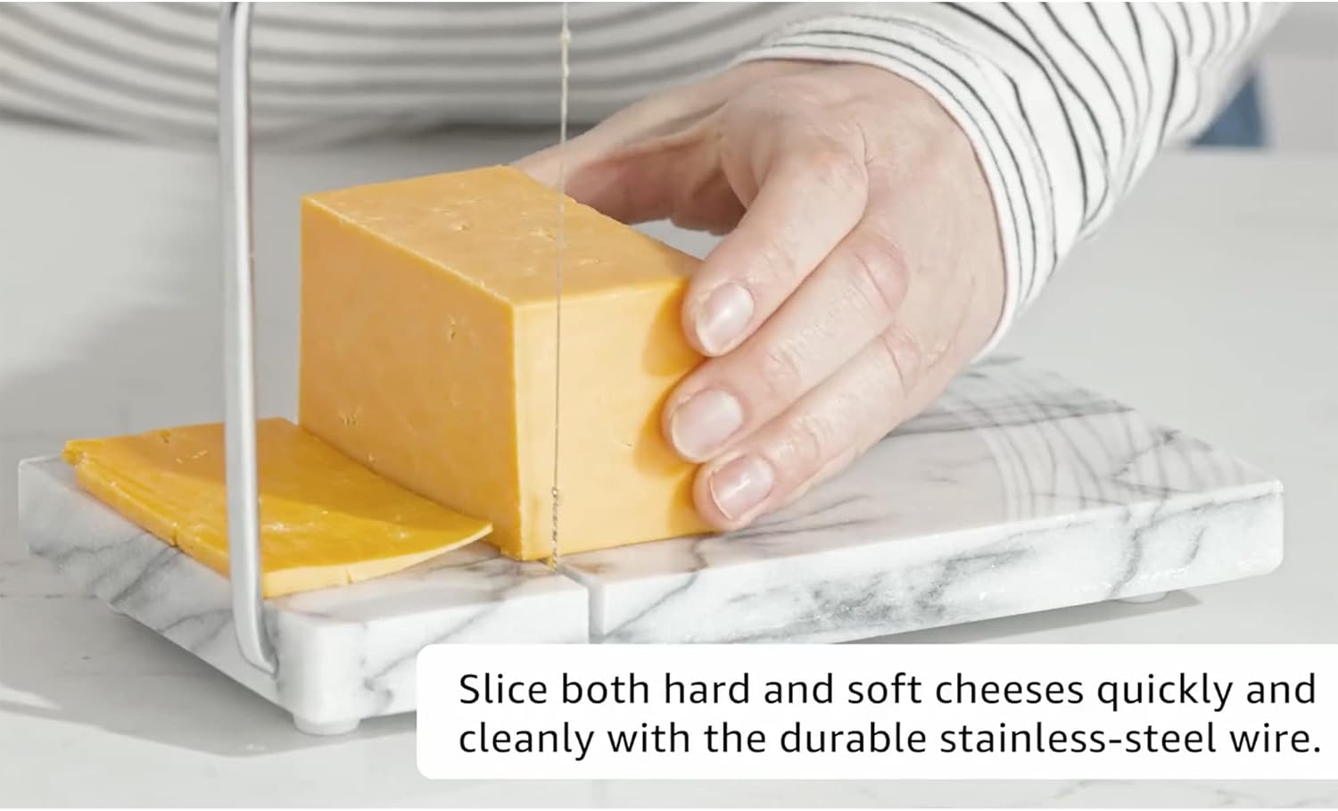 Fox Run White Marble Cheese Slicer