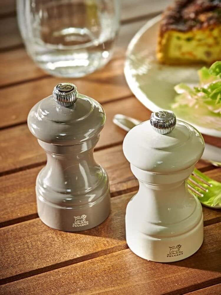 Peugeot Bistrorama Manual Pepper Mill – Pearl Grey – 10 cm