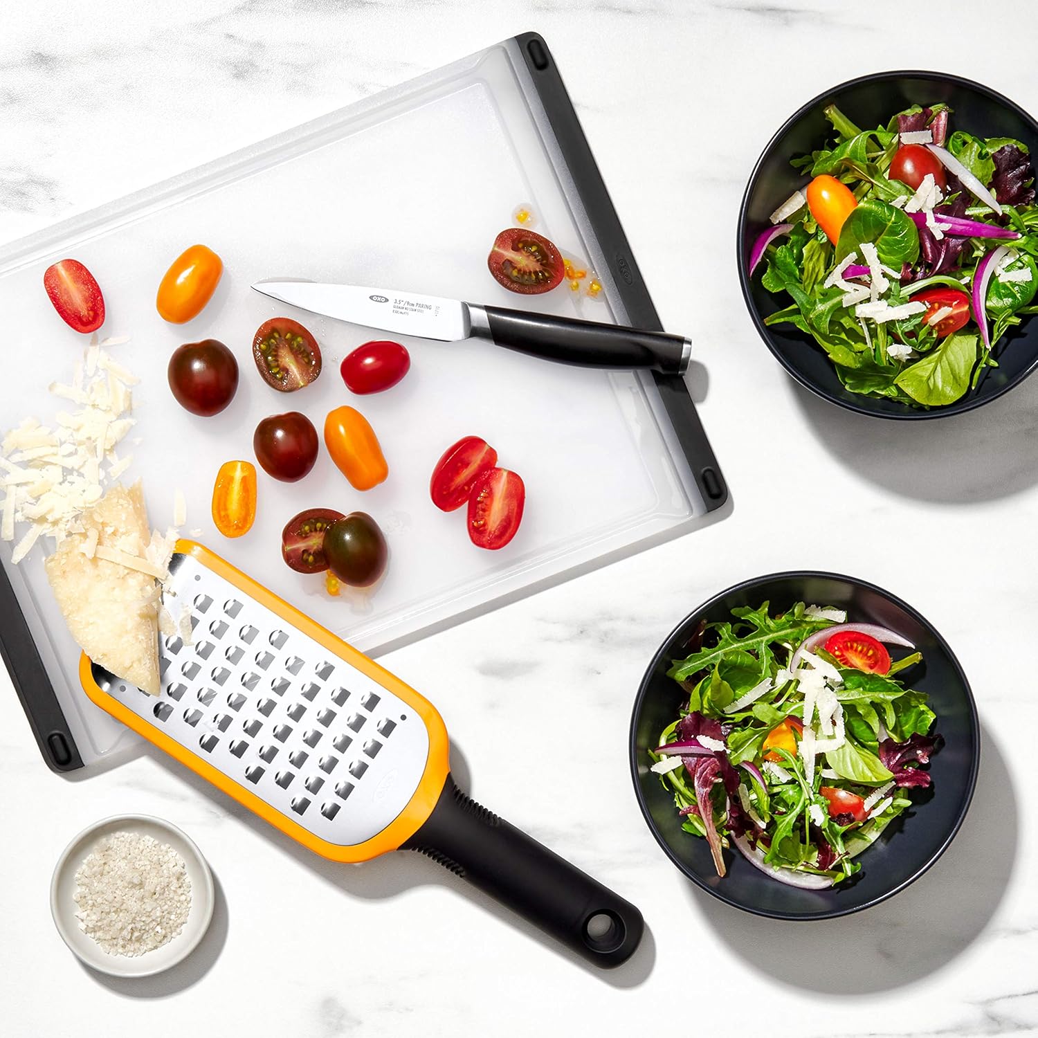 OXO Good Grips Cutting Board 9 x 12.8-Inch White