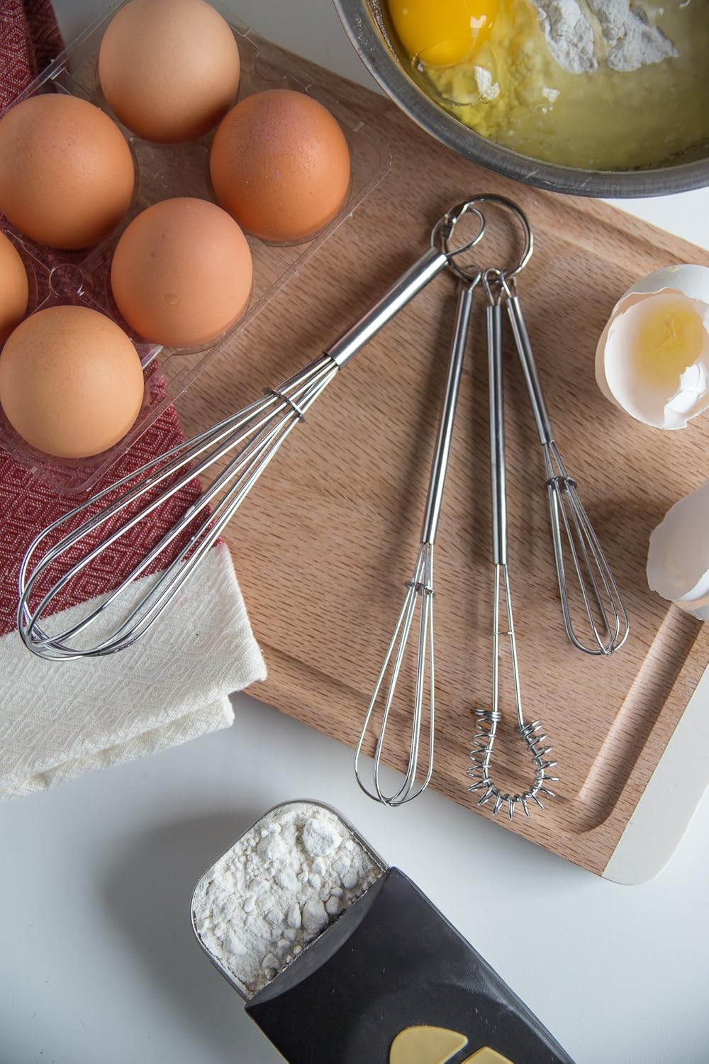 Fox Run Mini Whisk Set of 4
