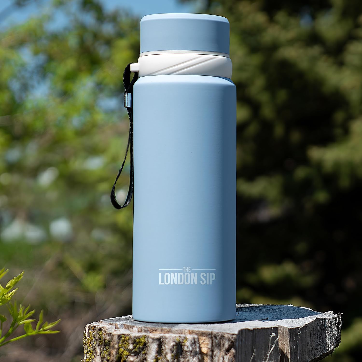 London Sip Tea Infuser Bottle – Blue Sunrise – 25 oz