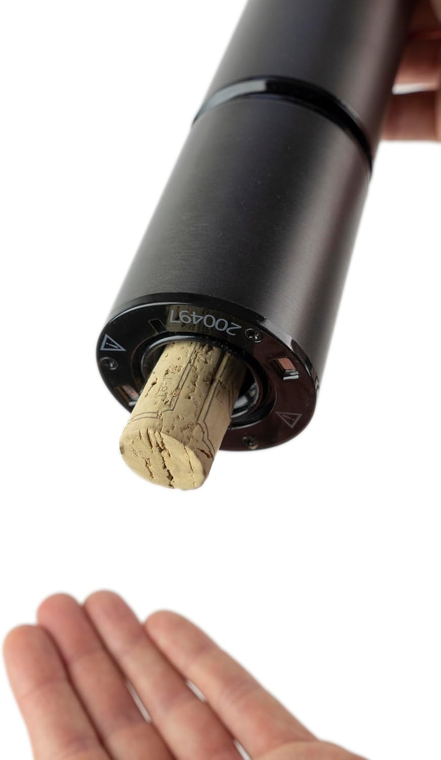 Peugeot Elis Touch Electric Rechargeable Corkscrew Carbone