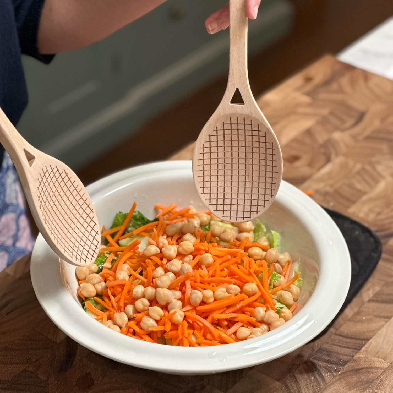 Fox Run Tennis Racket Salad Servers – Set of 2