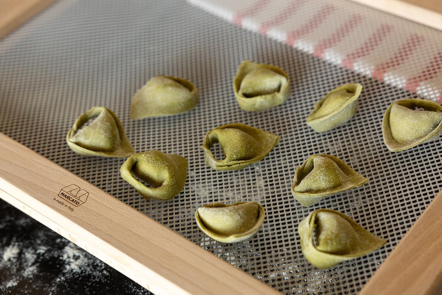 Marcato Premium Classic Wooden Pasta Drying Frame – 44 x 32 x 9 cm
