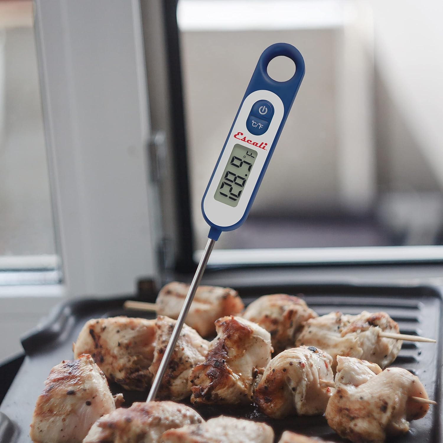 Escali Digital Long Stem Thermometer – Blue