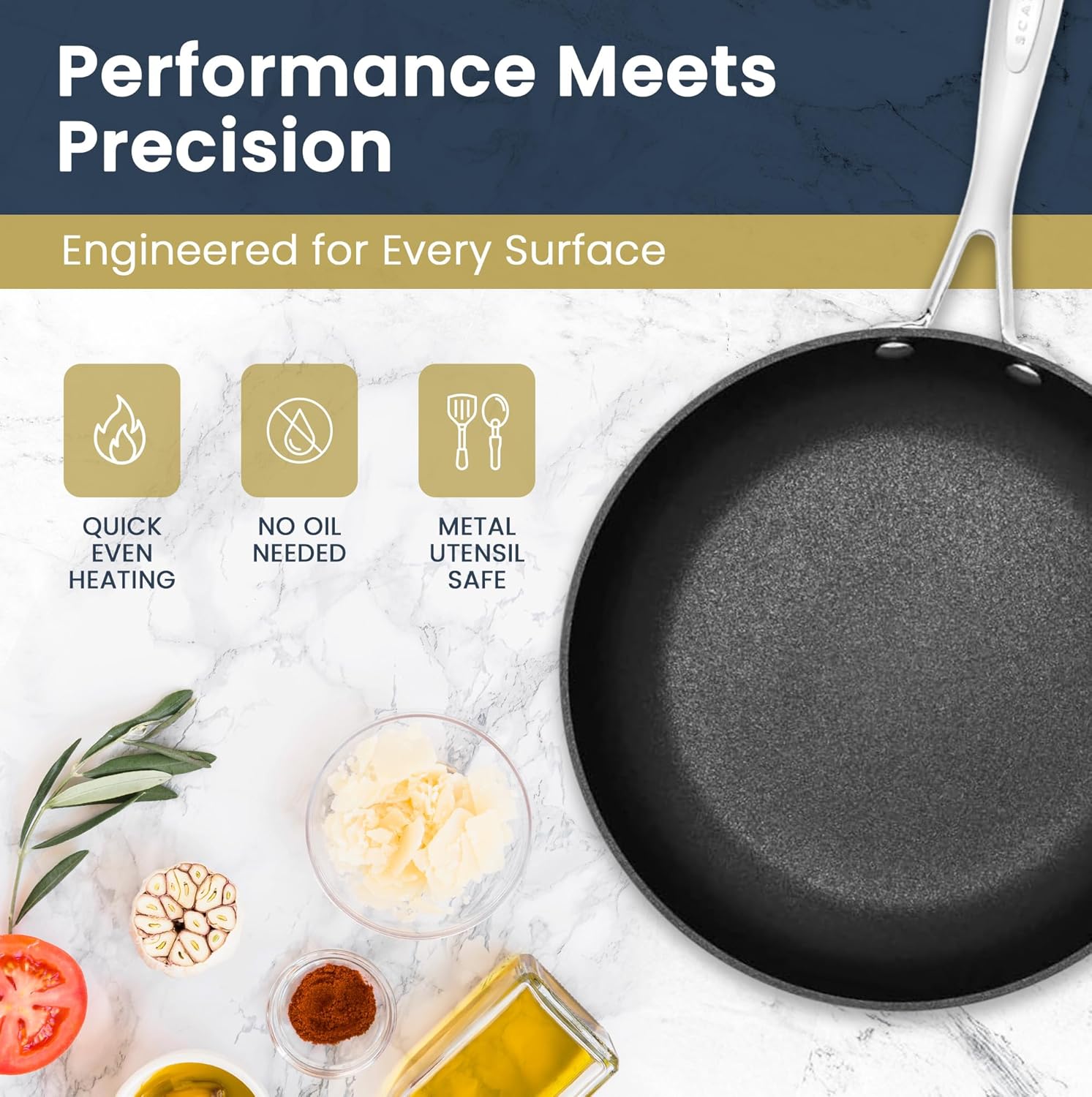Scanpan HaptIQ Fry Pan – 24 cm