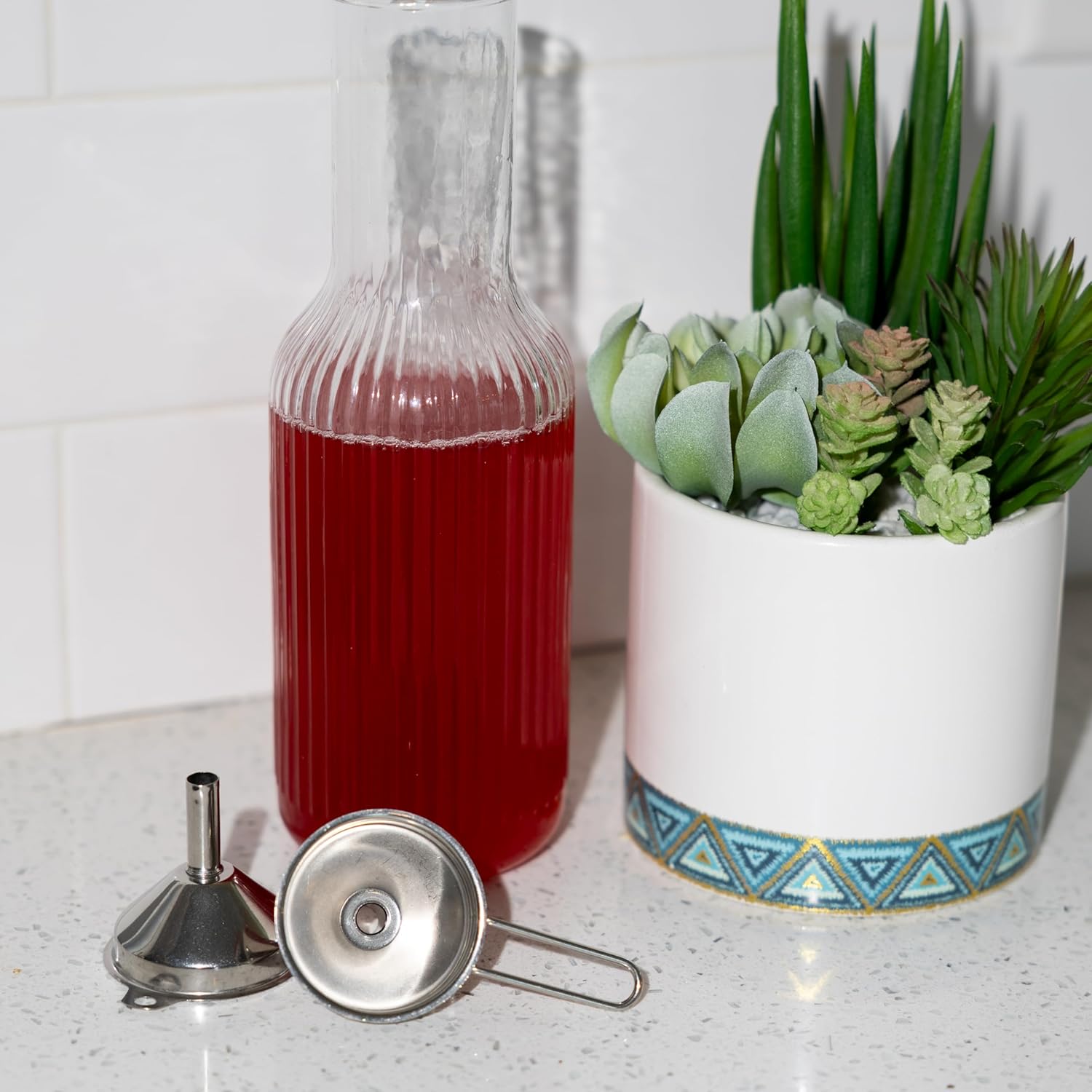 Fox Run Stainless Steel Mini Funnel Set