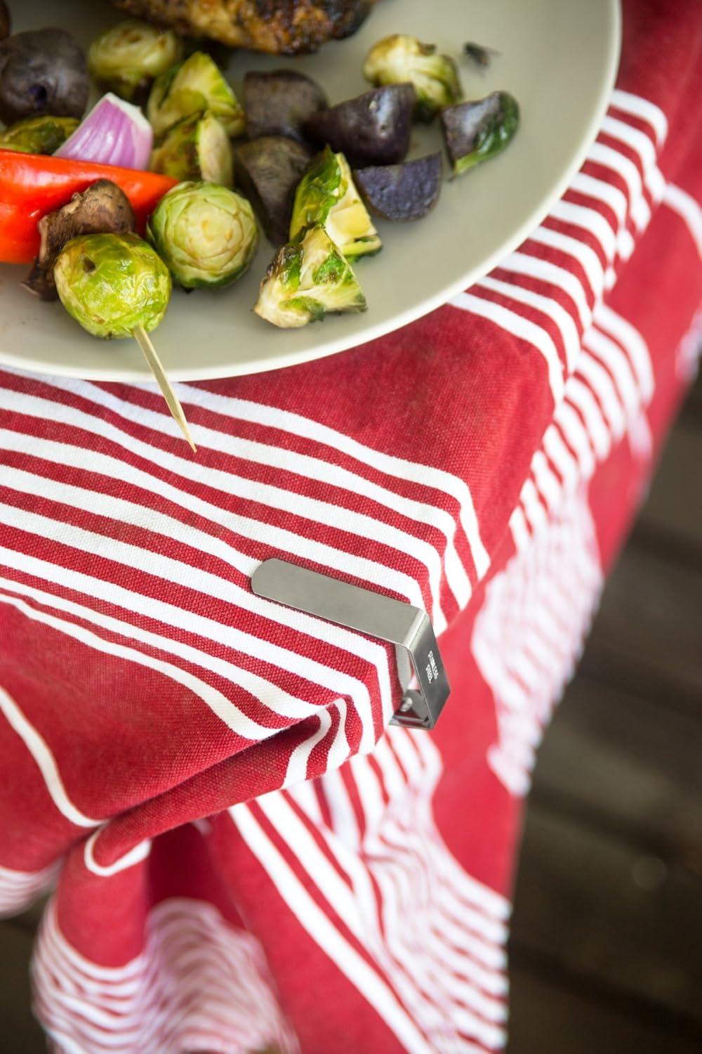 Fox Run Stainless Steel Tablecloth Clips Set
