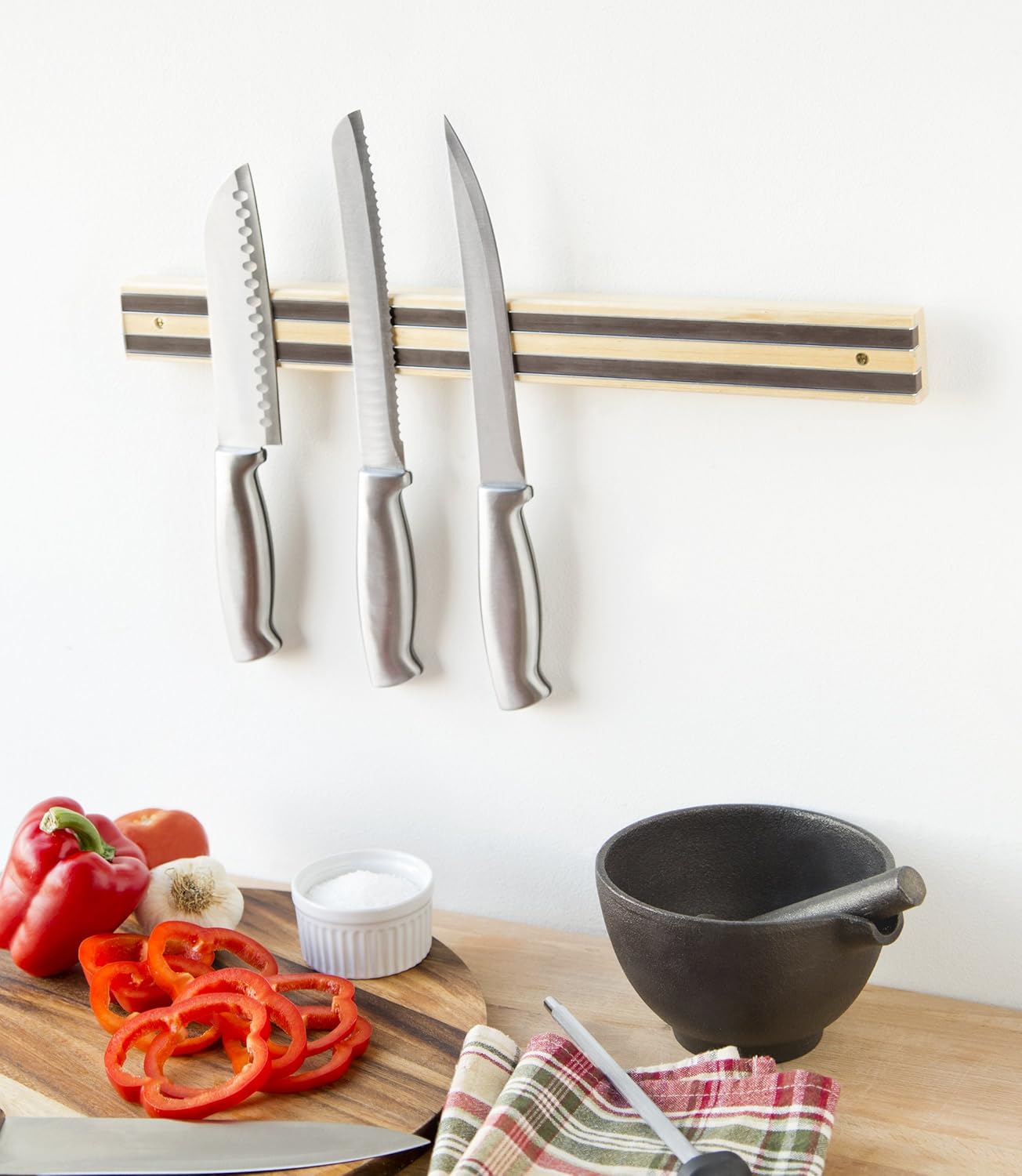 Fox Run 18" Magnetic Knife & Tool Bar