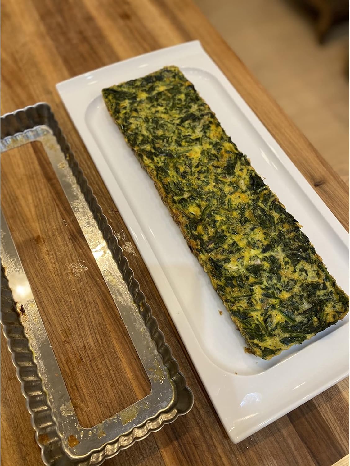Fox Run Stainless Steel Rectangular Quiche Pan