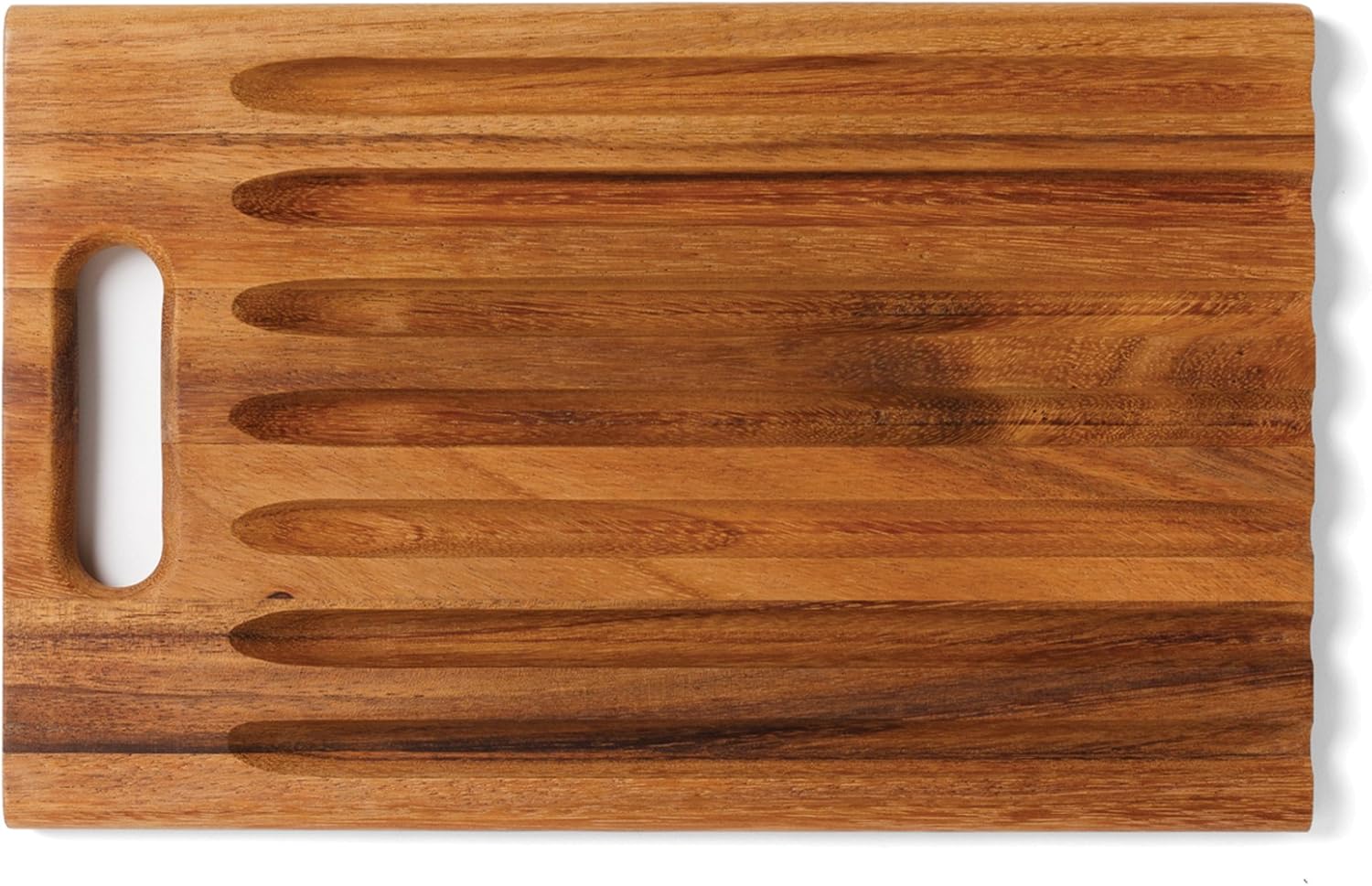 Ironwood Sweep-Off Acacia Wood Bread Cutting Board