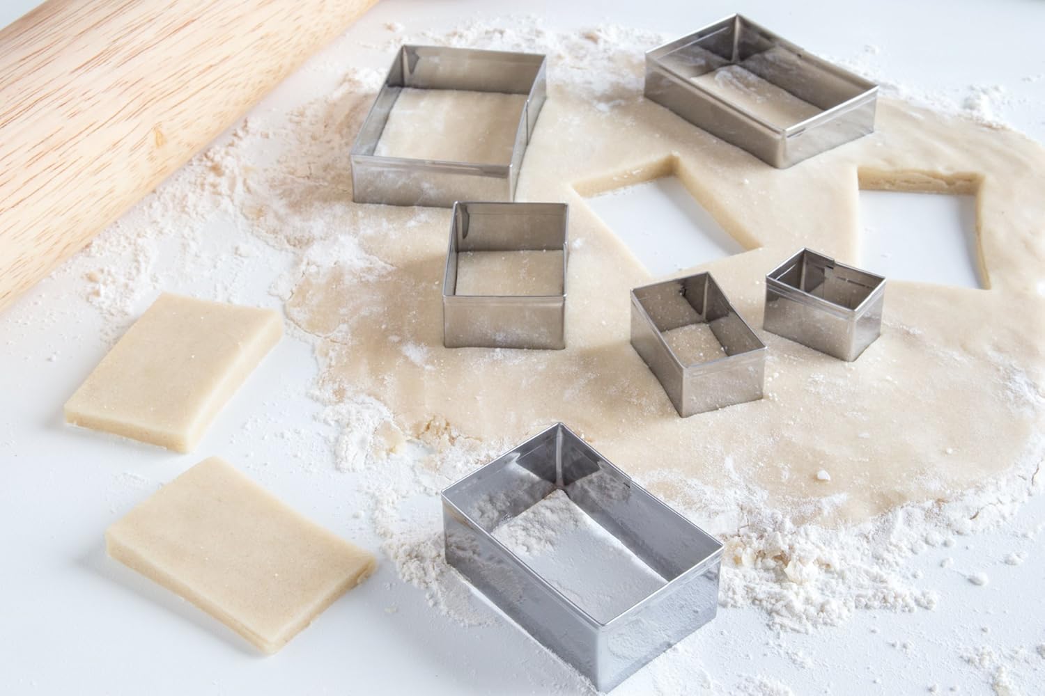 Fox Run Rectangle Cookie Cutter Set