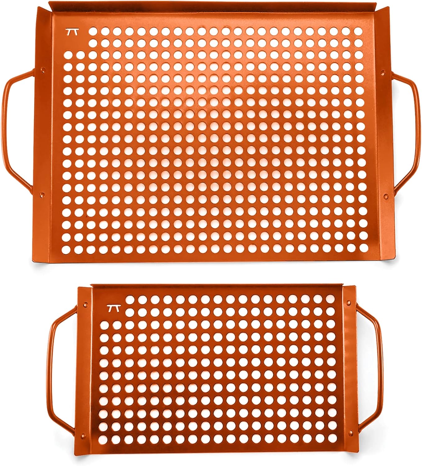Outset Copper Non-Stick Grill Grid Set – 2 Piece by Kitchen Niche
