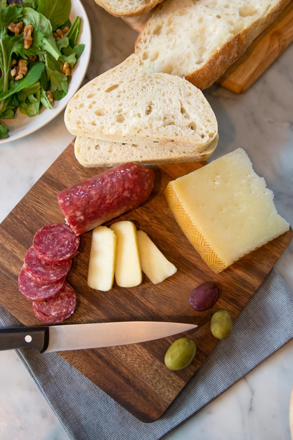 Ironwood Square Acacia Wood Cutting and Serving Board