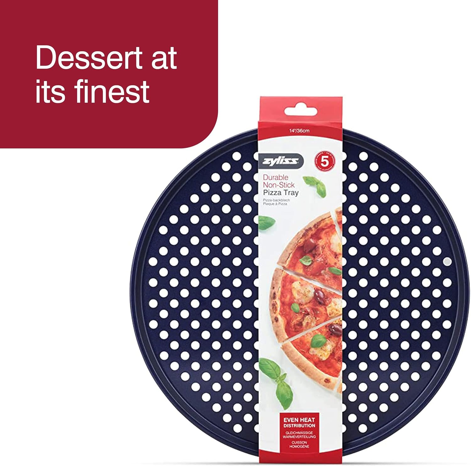 Zyliss Pizza Tray – Ø 32 cm by Kitchen Niche