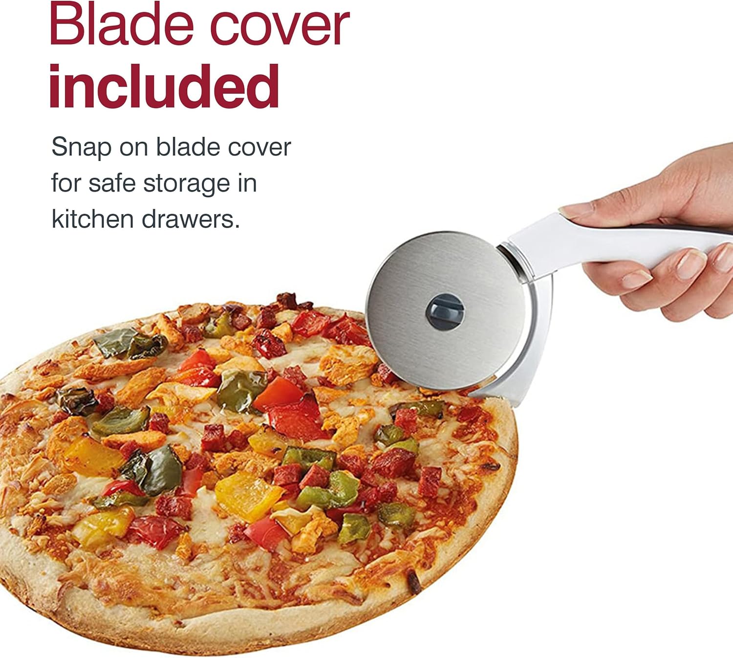 Zyliss Pizza Slicer with Crust Cutter by Kitchen Niche