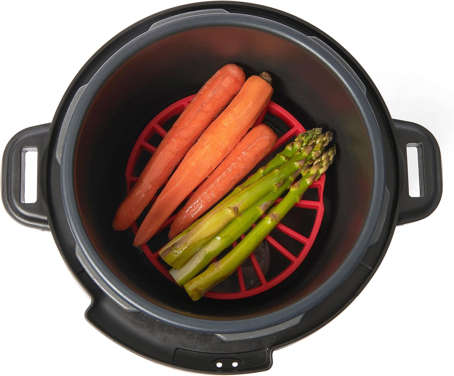 Cuisipro Silicone Dual Trivet – 7.5" x 7" x 1" / 19 x 17.8 x 2.4 cm – Red Cuisipro by Kitchen Niche