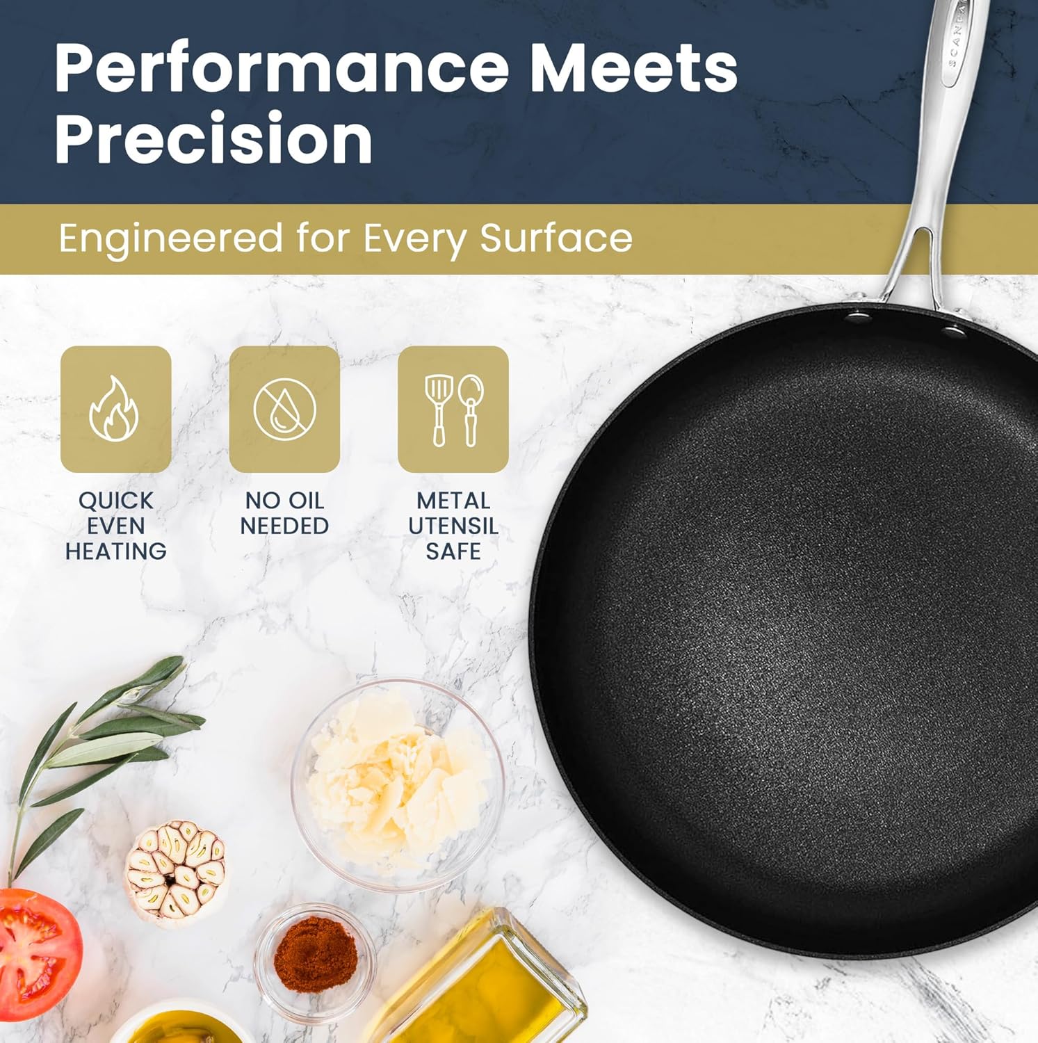 Scanpan HaptIQ Fry Pan – 32 cm
