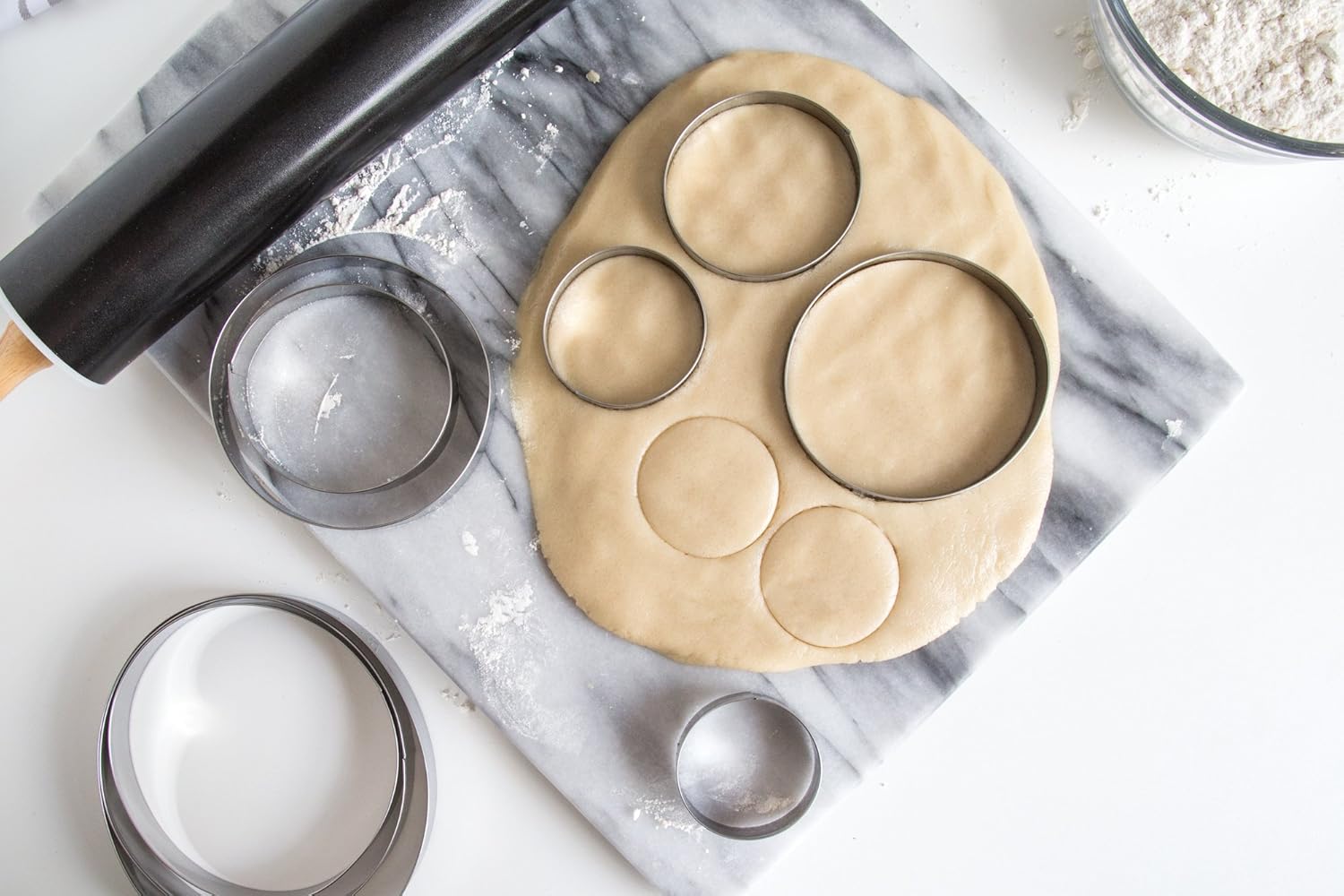 Fox Run Round Cookie Cutter Set