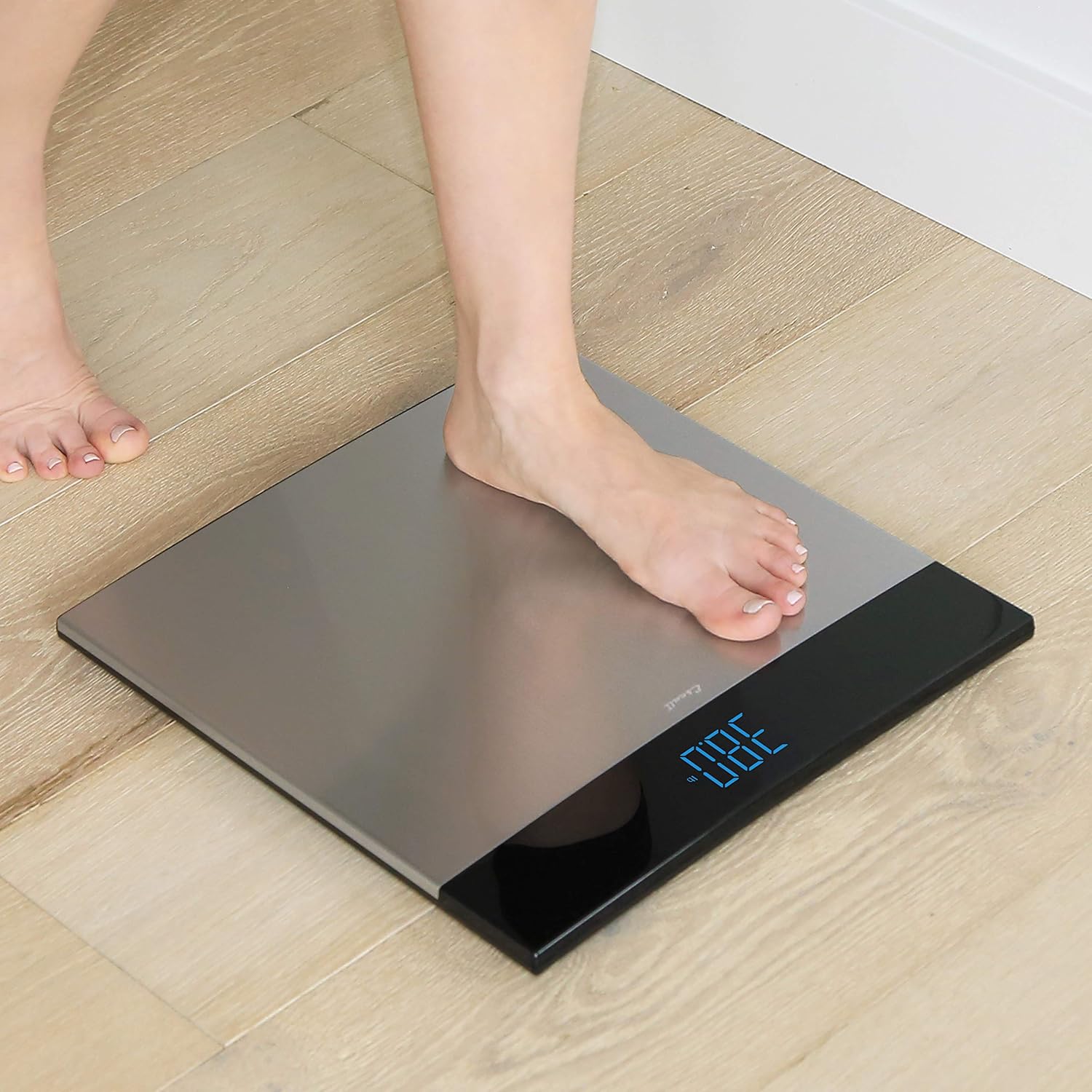 Escali Extra Large Stainless Steel Bathroom Scale