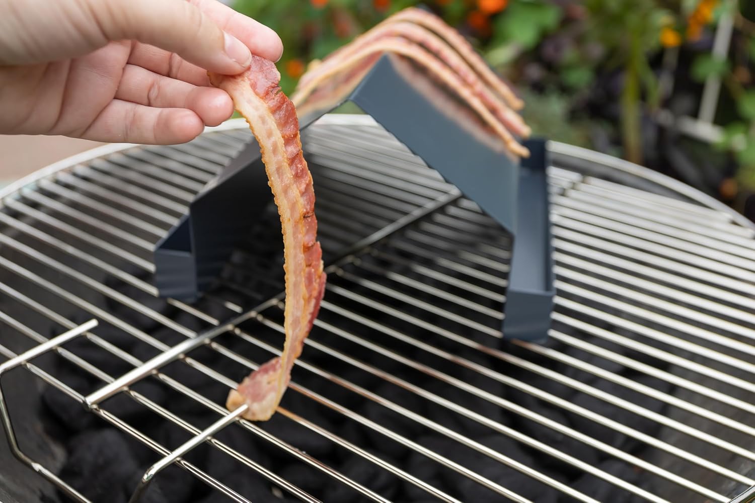 Outset BBQ Bacon Rack – Non-Stick Grill Accessory