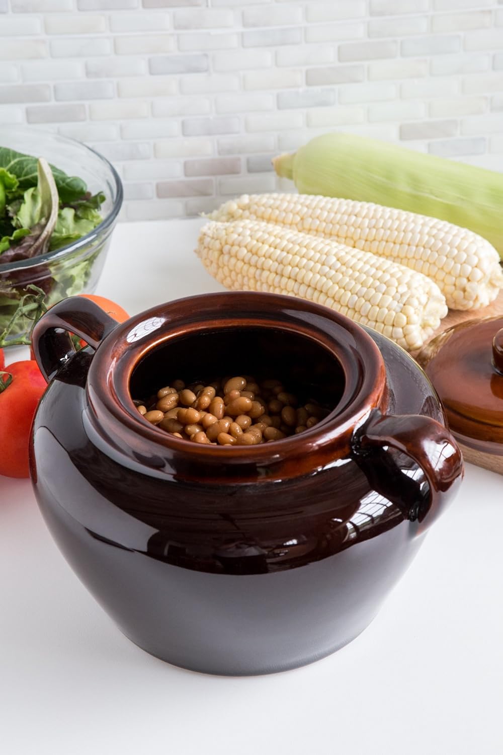 Fox Run 3.5qt Ceramic Bean Pot