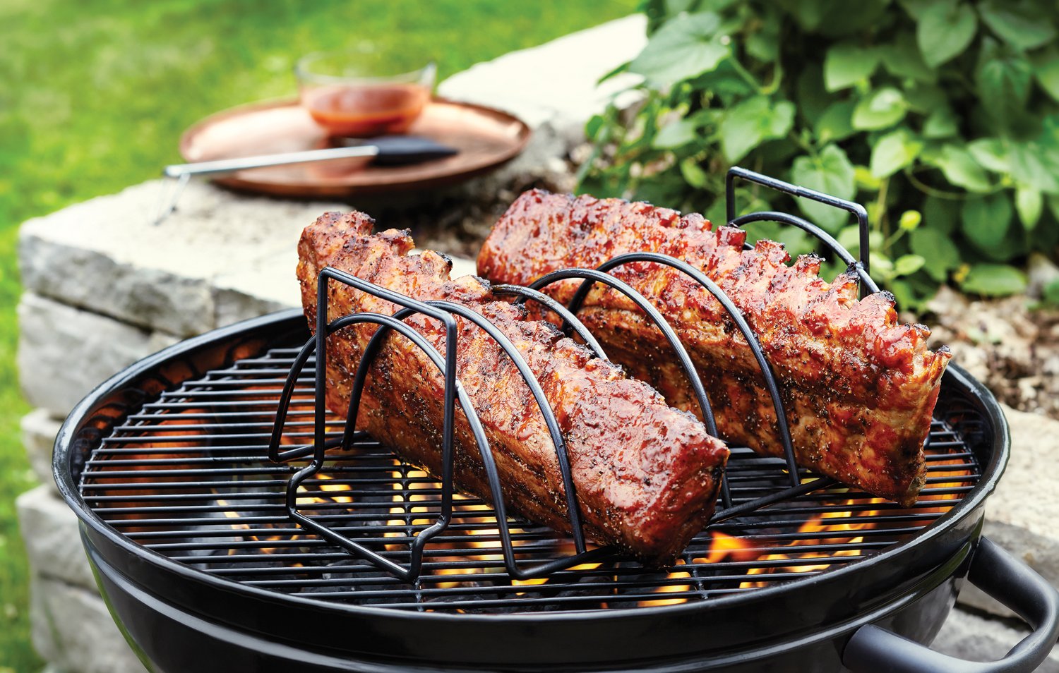 Outset Non-Stick Reversible Roast & Rib Rack