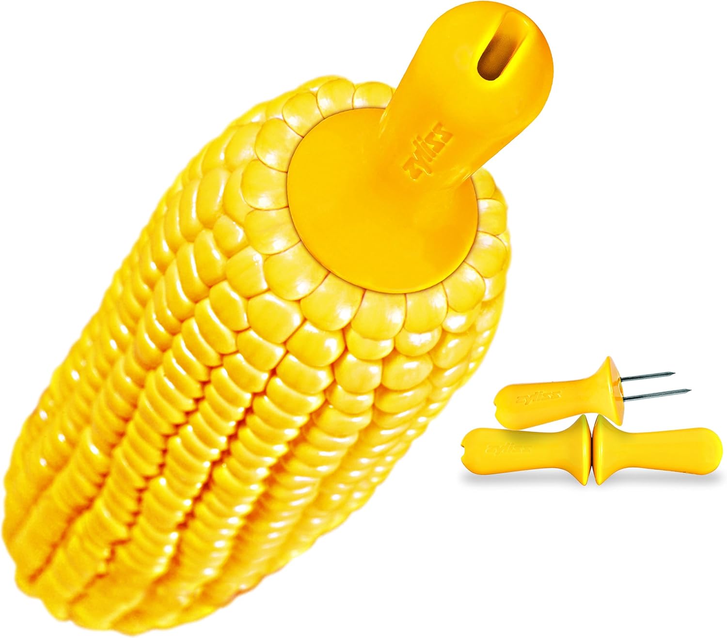 Zyliss Interlocking Corn Holders – Opaque by Kitchen Niche