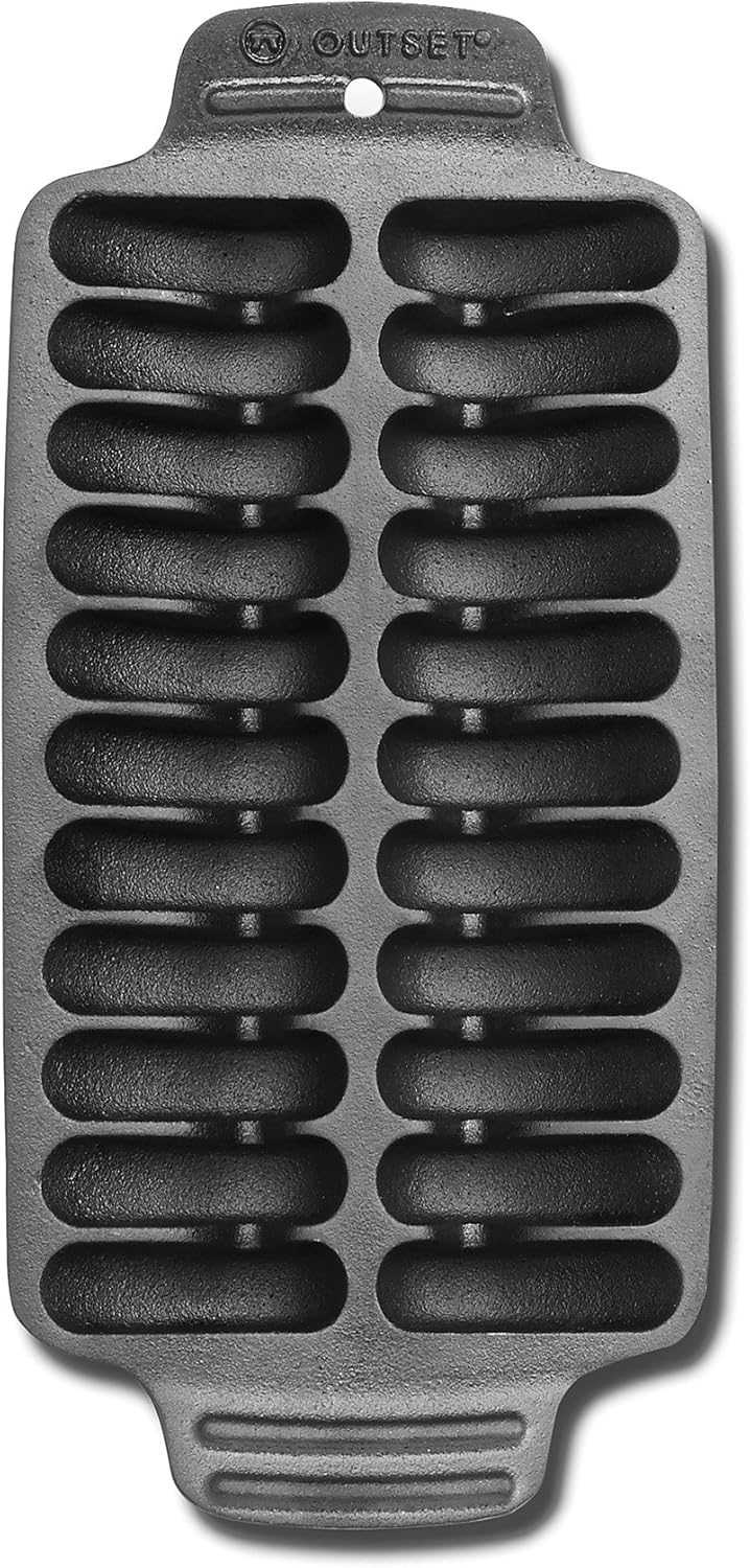 Outset BBQ Shrimp Grill Pan – Cast Iron