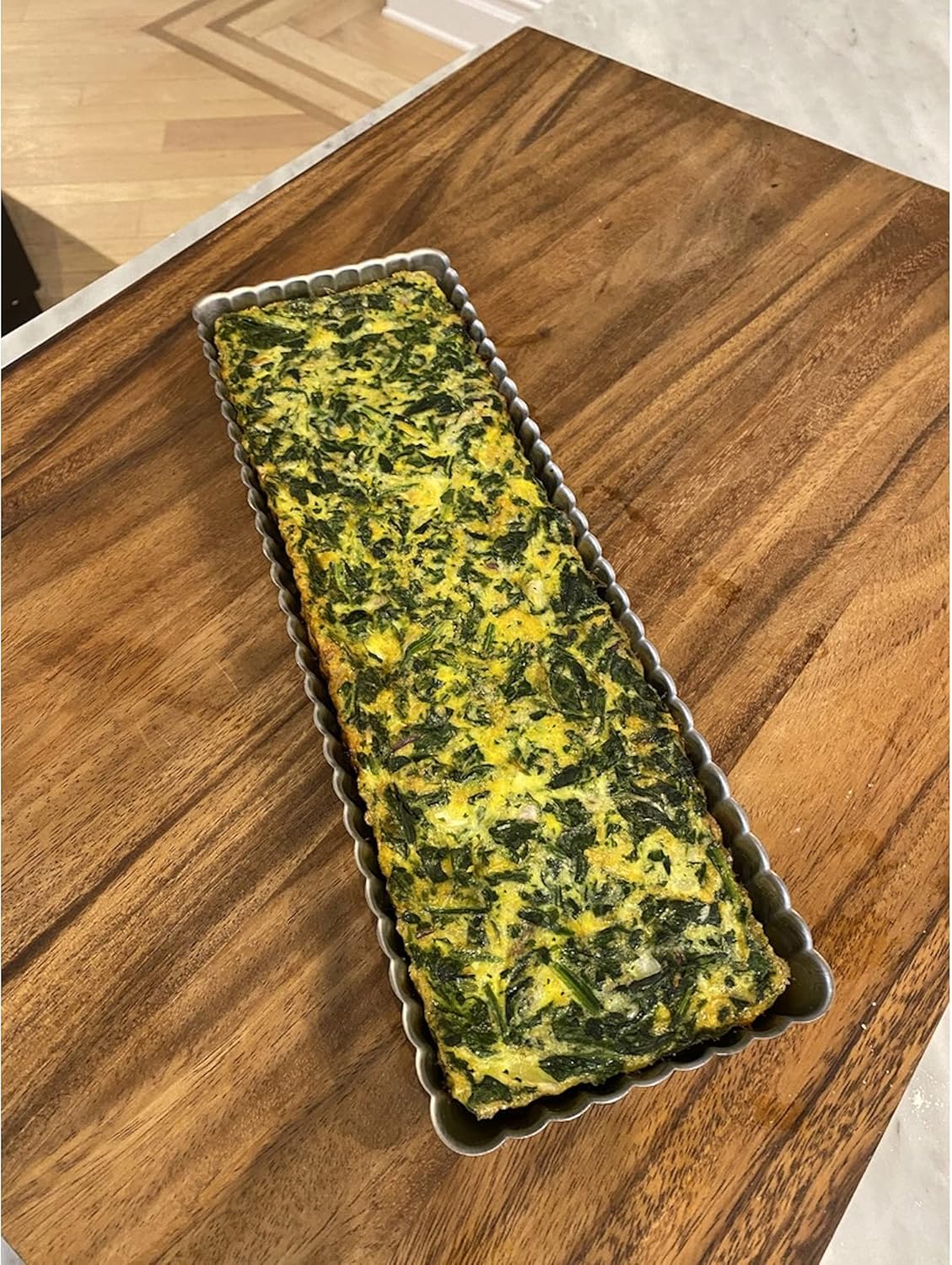 Fox Run Stainless Steel Rectangular Quiche Pan
