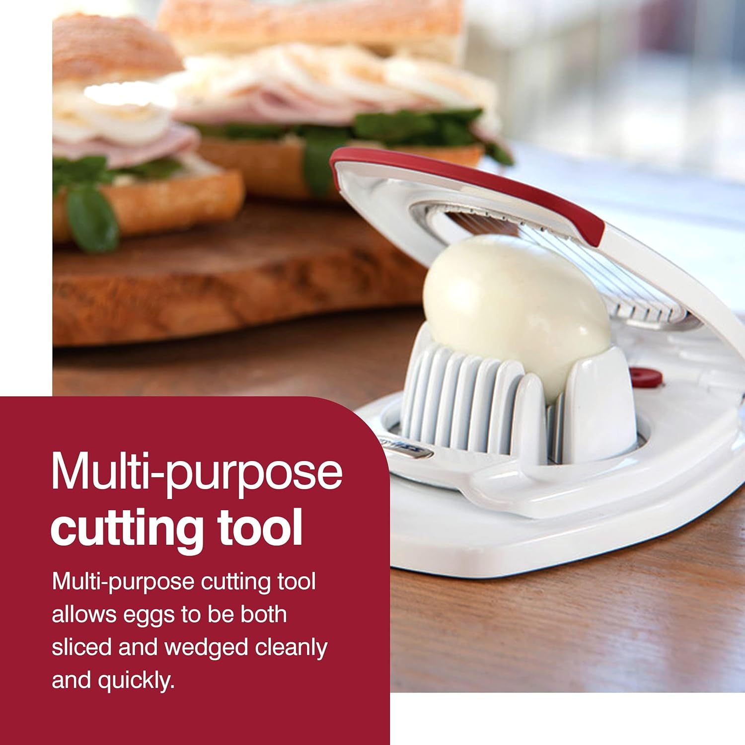 Zyliss Egg Cutter – White by Kitchen Niche