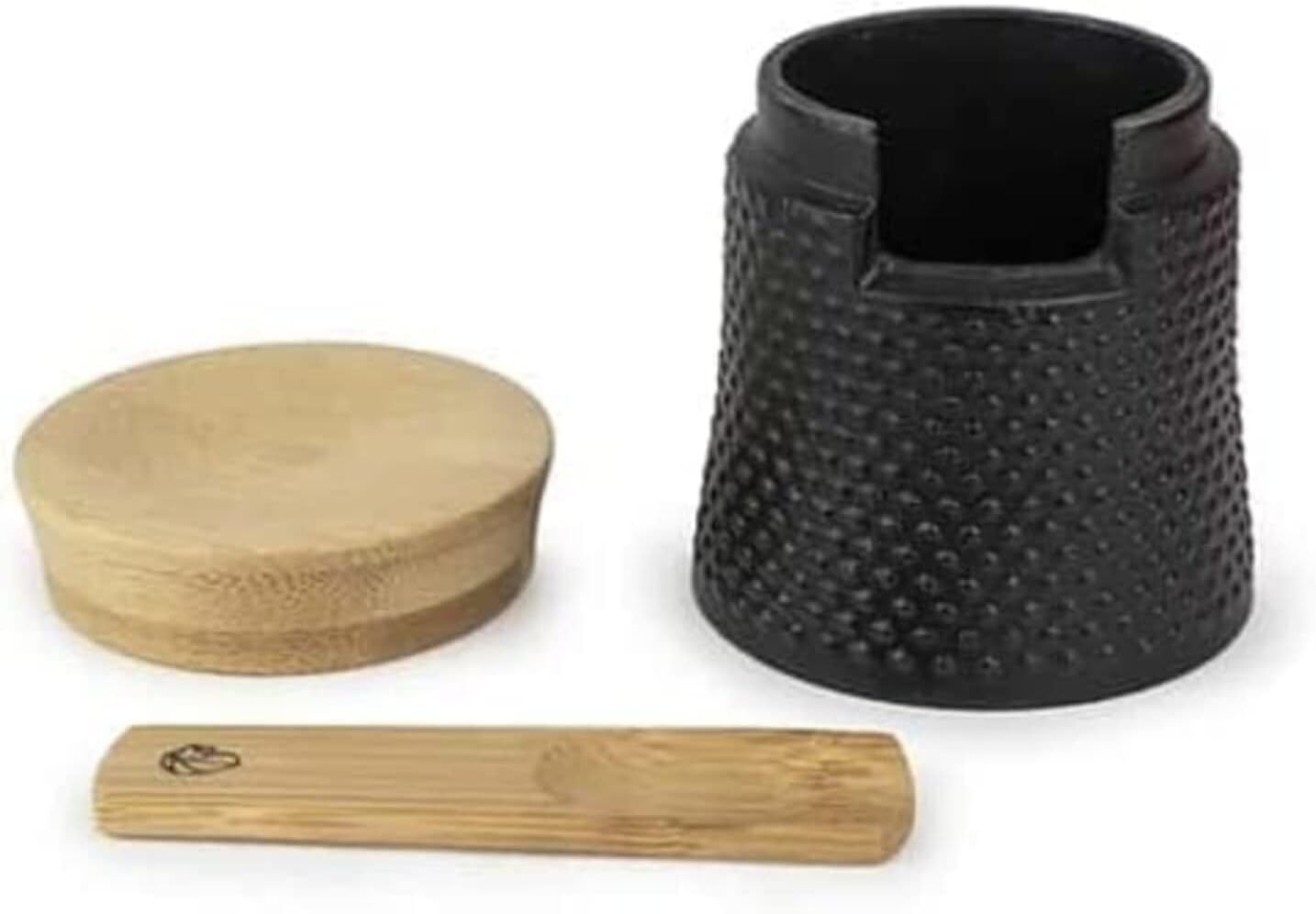 Peugeot Bali Cast Iron Salt Cellar – Black – 7.5 cm